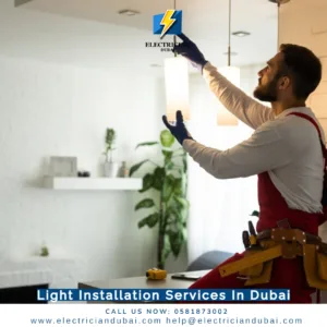 Light Installation Services In Dubai