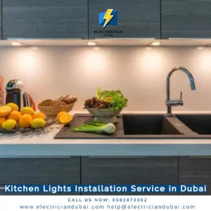 Kitchen Lights Installation Service in Dubai 