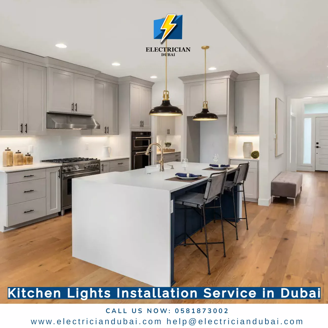 Kitchen Lights Installation Service in Dubai