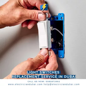 Light Switches Replacement Service in Dubai