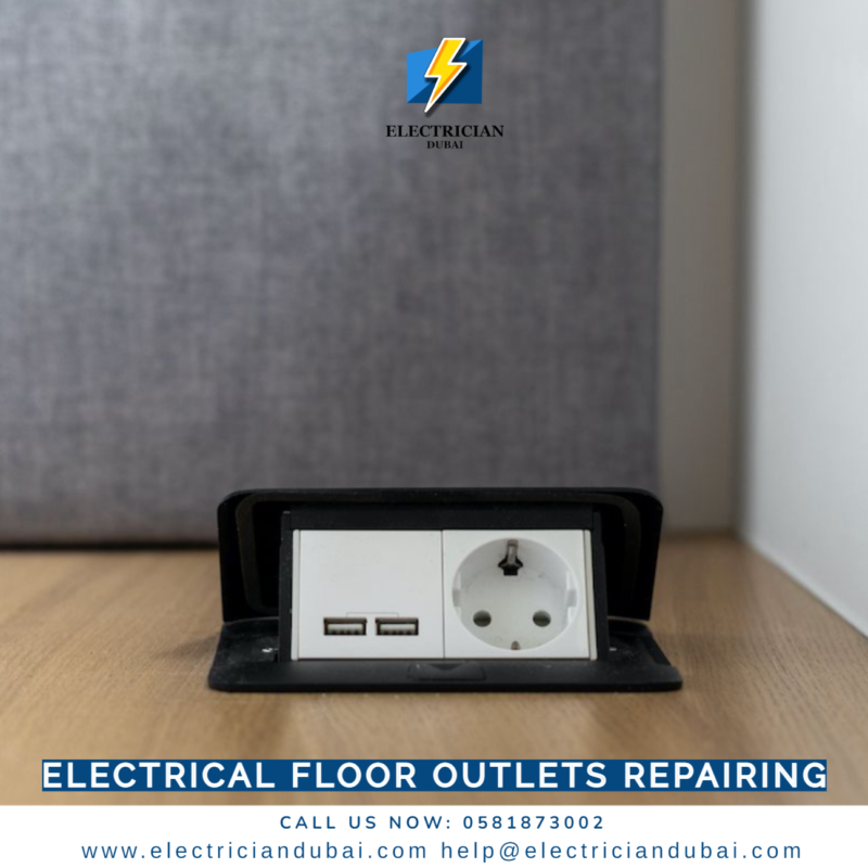 Electrical Floor Outlets Repairing