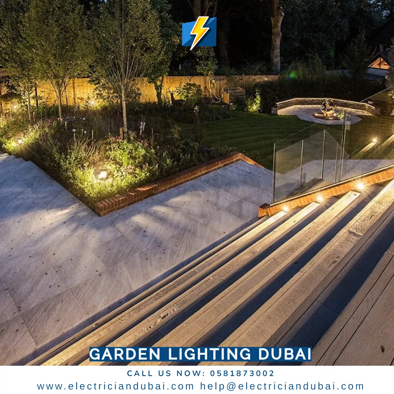 Garden Lighting Dubai
