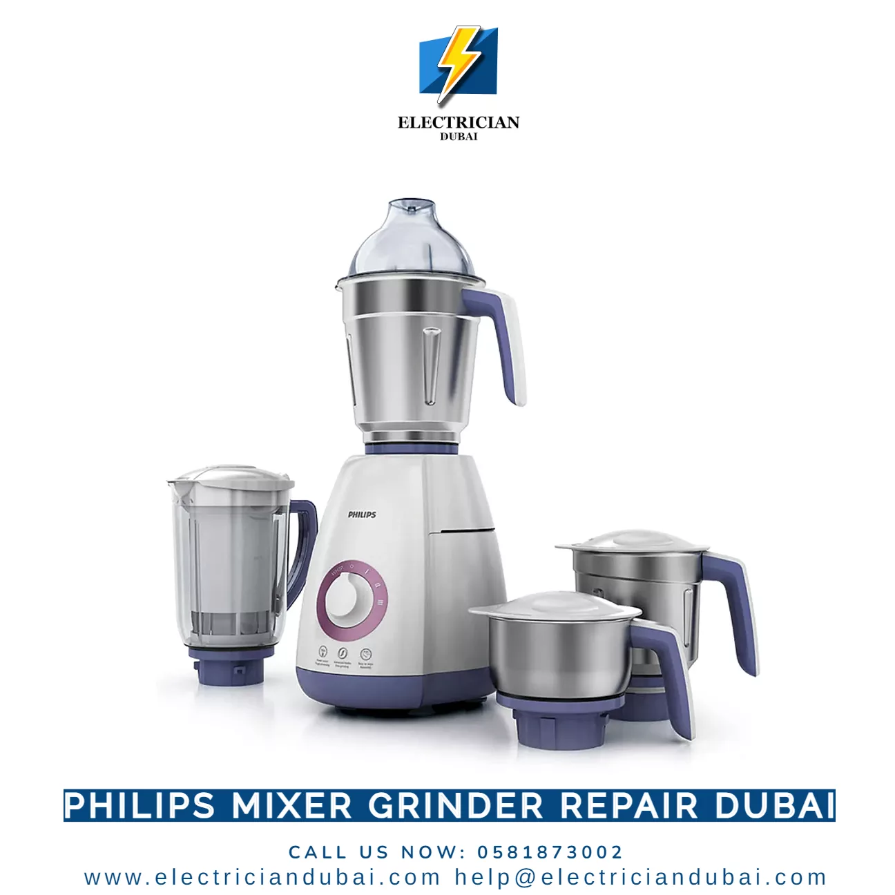 Philips Mixer Grinder Repair Dubai