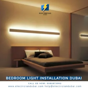 Bedroom Light Installation Dubai