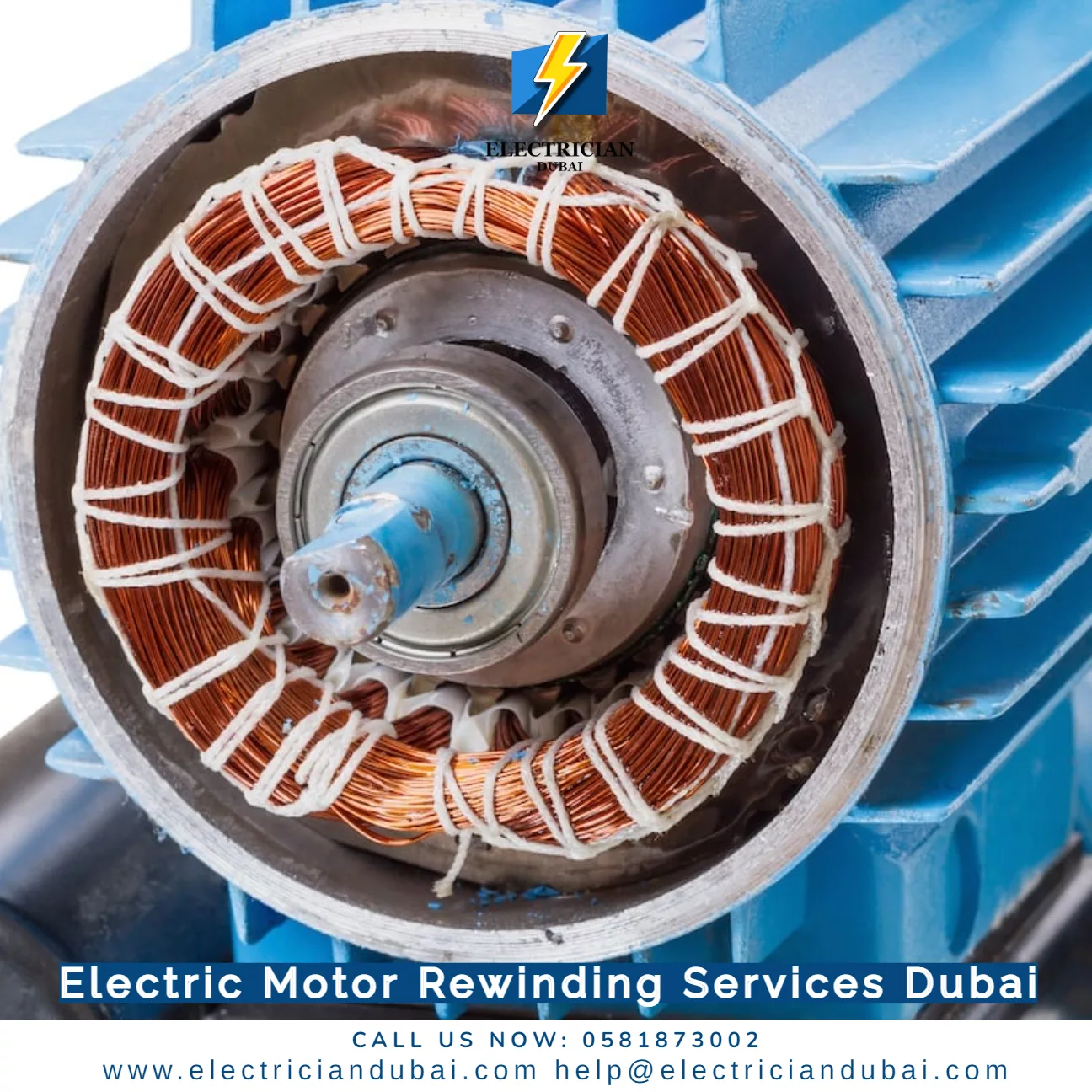Electric Motor Rewinding Services Dubai