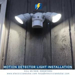 Motion Detector Light Installation