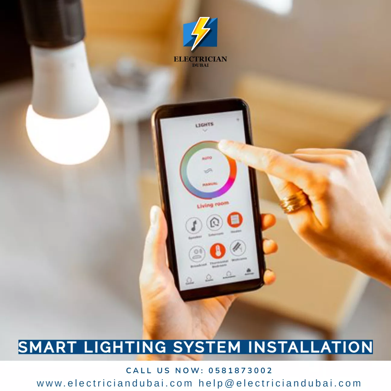 Smart Lighting System Installation