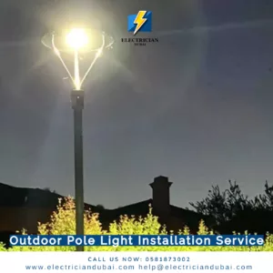 Outdoor Pole Light Installation Service