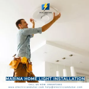 Marina Home Light Installation
