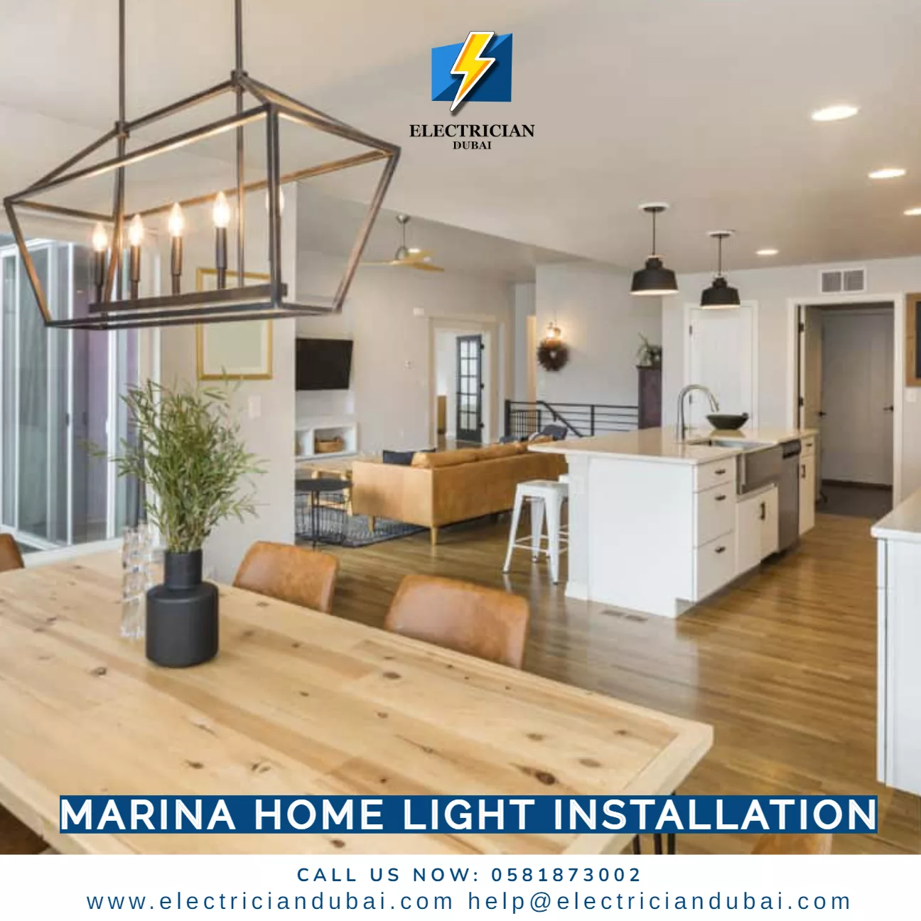 Marina Home Light Installation