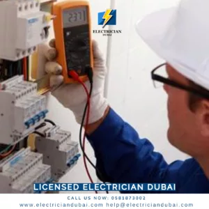 Licensed electrician Dubai