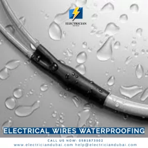 Electrical wires waterproofing