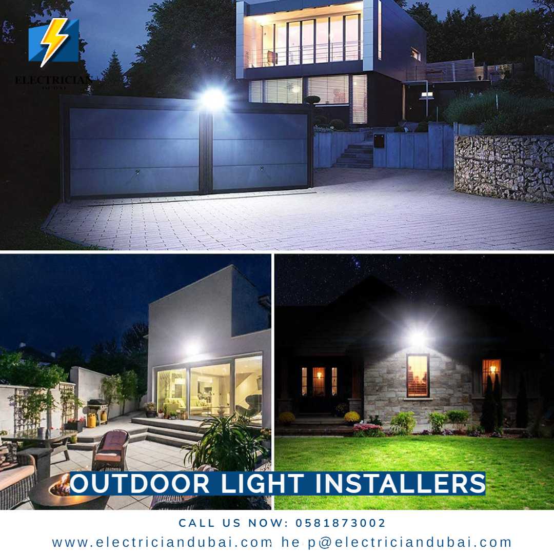 Outdoor light installers