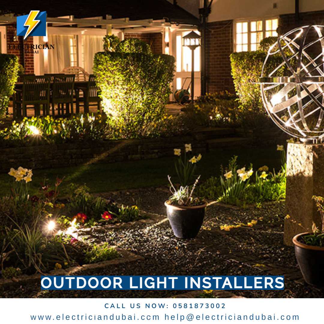 Outdoor light installers