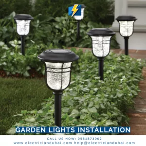Garden Lights Installation