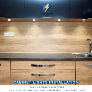 Cabinet Lights Installation